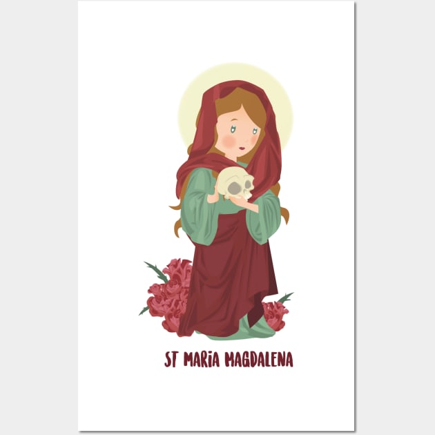 Santa Maria Magdalena Wall Art by AlMAO2O